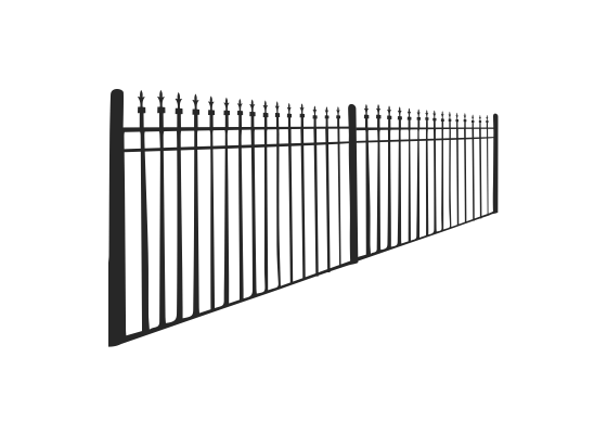 iron fences